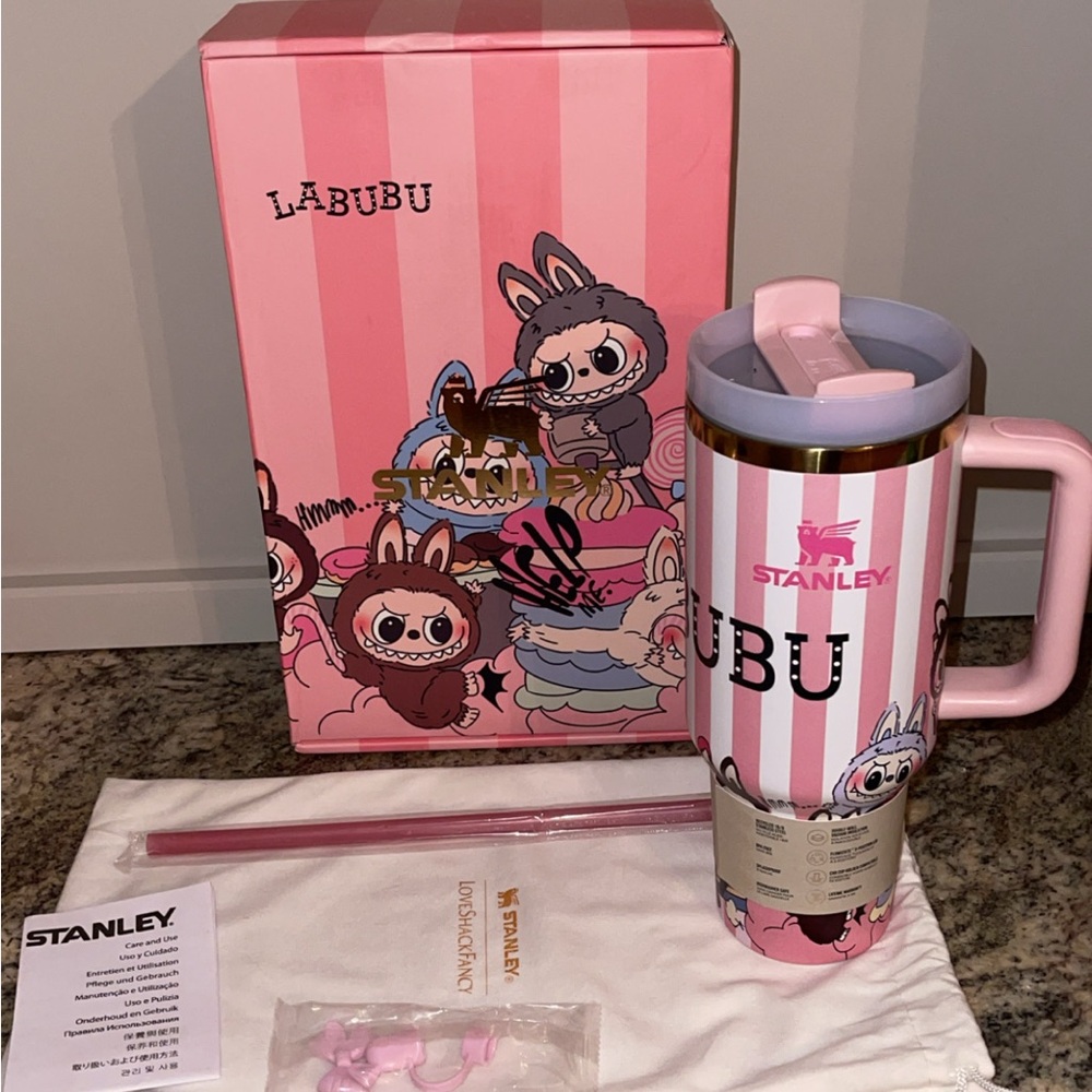 Stanley Pink LABUBU Party Tumbler